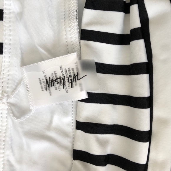 Nasty Gal Swim High Waist Bikini Bottoms XS - Picture 6 of 8